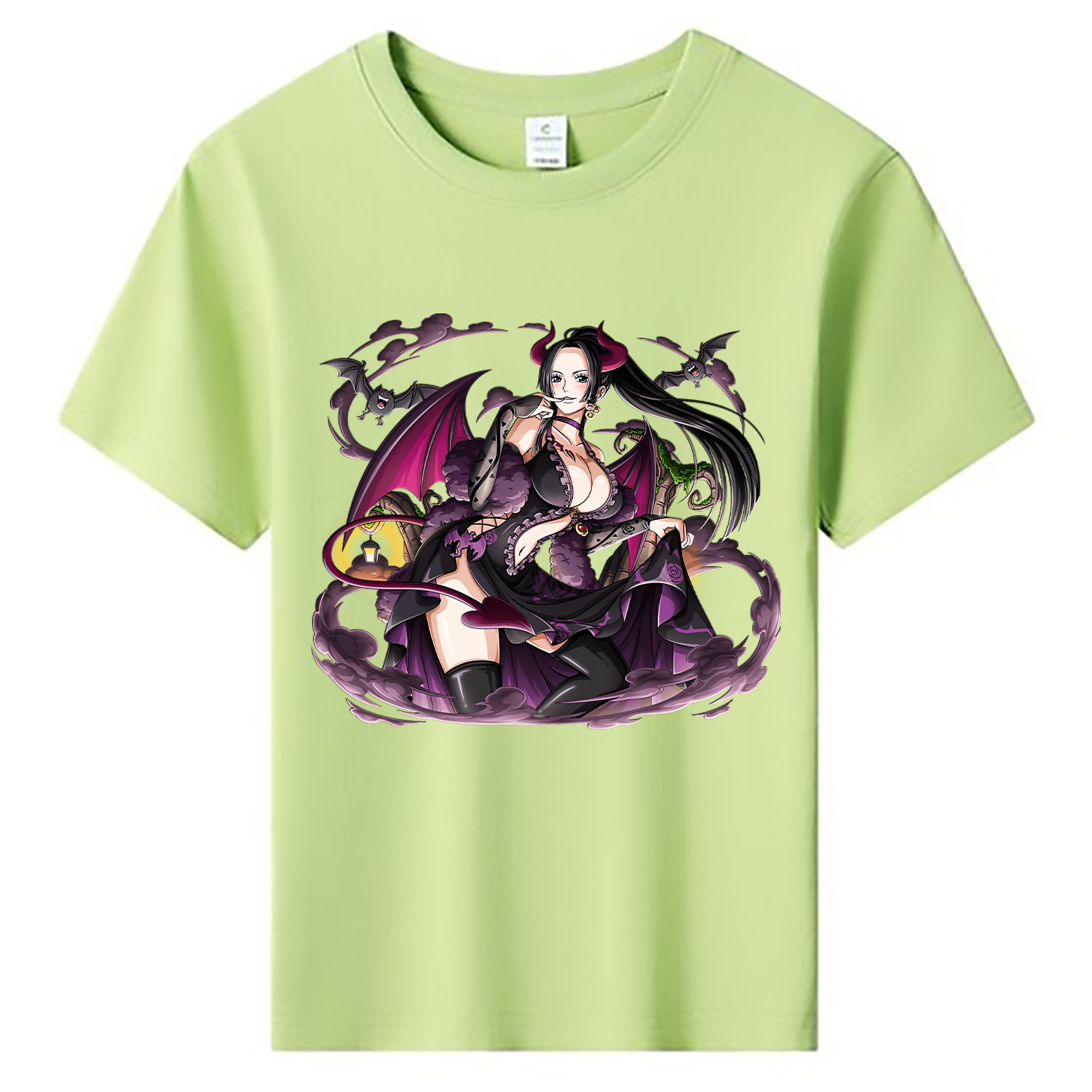 ワンピース ボア・ハンコック ONE PIECE Boa·Hancock 綿100％キッズTシャツ（フロントプリント）